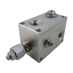 Bloc Bypass  25l/mn VEI 16 VU VS ST 06 NC 3/8 50 à 210 bar D36