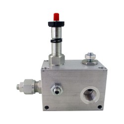 Bypass electro-valve block 25l/mn VEI 8A VU VS 30 20 ST 06 NC 12