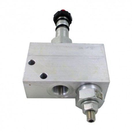 Bloc Bypass 20l/mn VEI 16 VBSN 20 35 à 140 bar NC 3/8 secours