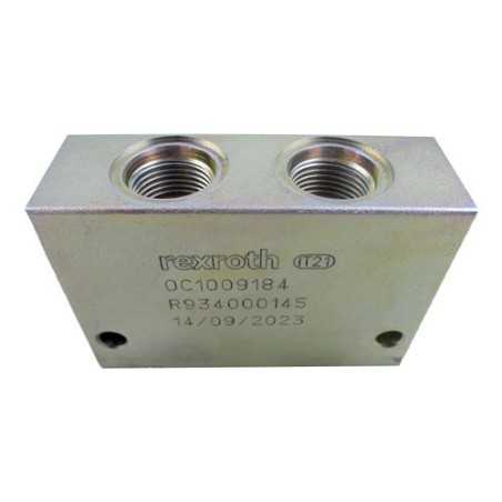 Block 3/8 steel cavity CA 08A 3C (double cavity)