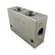 Bloc 3/8 acier cavité CA 08A 3C (double cavité)
