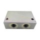 Bloc 3/8 acier cavité CA 08A 3C (double cavité)