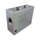 Bloc 1/2 acier cavité CA 10A 3C (double cavité)