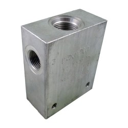 Block 1/2 aluminum CA 12A 3N G1/2 