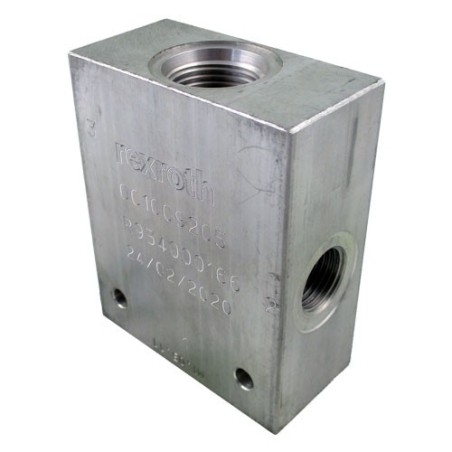 Block 1/2 aluminum CA 12A 3N G1/2 