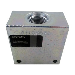 Block 1/4 steel cavity 077 - 3 way - CA 10A 3N