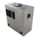 Block 1/4 steel cavity 077 - 3 way - CA 10A 3N