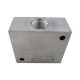 Block 1/4 aluminium special cavity R/LA (R/FTDRE4K)