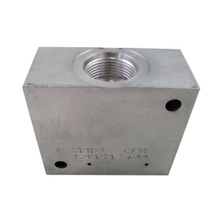 Block 1/4 aluminium special cavity R/LA (R/FTDRE4K)