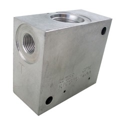 Block 1/4 aluminium special cavity R/LA (R/FTDRE4K)