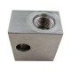 Bloc banjo 1/4 alu cavité 019/V096001 nez de 15,8 - bloc nu