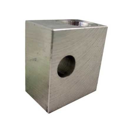 Bloc banjo 1/4 alu cavité 019/V096001 nez de 15,8 - bloc nu