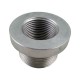Raccord 1''1/4 alu fileté + taraudé 1'' pour niveau électrique