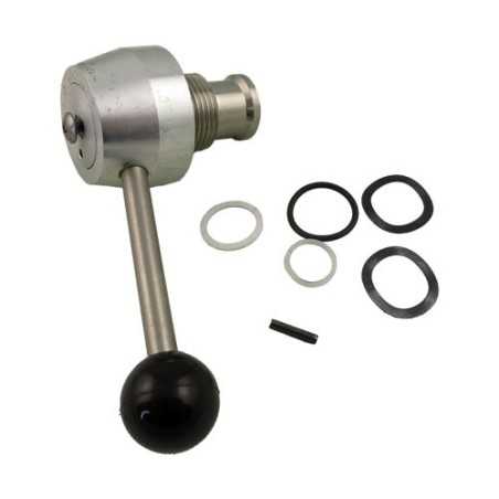 Tête de regulator à levier OM 50 : 3/4 et 1"