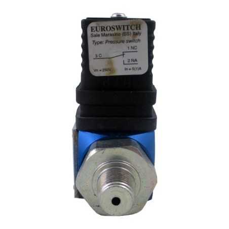 Pressostat 25 à 80 bar NO/NF à membrane 1/4''conique PS 300 bar