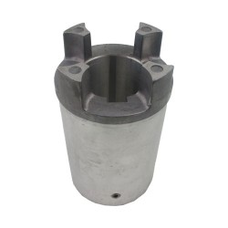 1/2 accouplement 28/38.38S Ø38 cl10 Lg 89mm alu