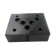 Plaque interm cetop 5 reduction cetop 3 acier