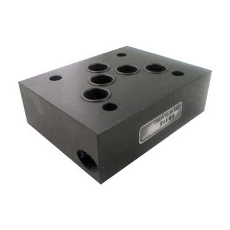 Plaque interm cetop 5 reduction cetop 3 acier