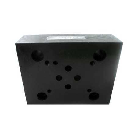 Plaque interm cetop 5 reduction cetop 3 acier
