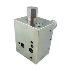 Plaque d'entrée TE13 80l/mn 1/2 FS 210 bar LS 0,3mm 14 bar (acier)