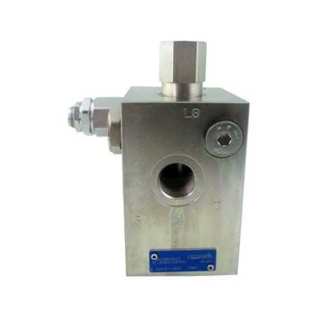 Plaque d'entrée TE13  80l/mn 1/2 FS 310 bar LS 0,3mm 14 bar (acier)