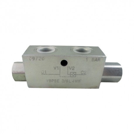 Pilot operated check SE 3/8 L VBPSE 3 bar