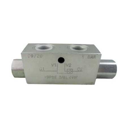 Pilot operated check SE 3/8 L VBPSE 3 bar