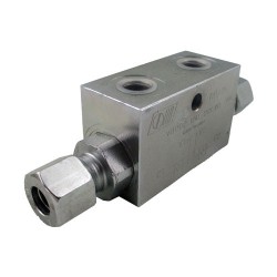 Clapet piloté DE 1/4 VBPDE L2 CEXC tube 10L
