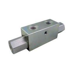 Clapet piloté DE 3/8 POC 2 45l/mn 350 bar PO 8 bar 5.5:1