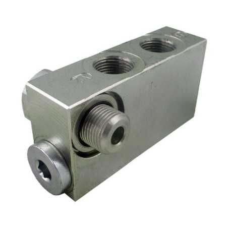 Clapet piloté DE 3/8 banjo int VBPDE 3/8 L CMP/FLV acier (PO 1b)