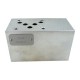 Cetop5 modulaire cartouche 2x2 sur P (non compris) alu - 021E