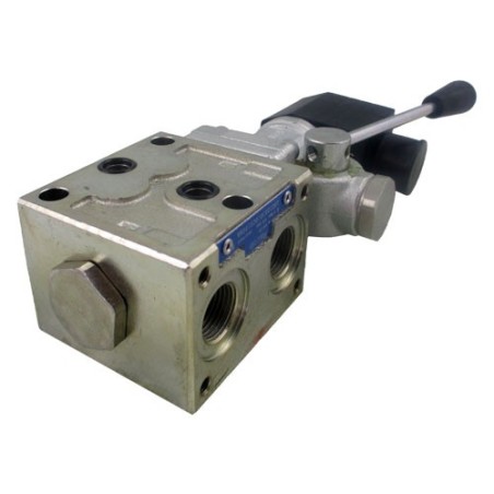 Emp. 4x2 30l/mn   ED1 Z 3/8'' X301 avec bobine 24vcc et levier coté A