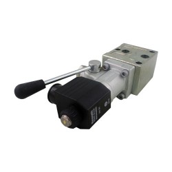 Emp. 4x2 30l/mn   ED1 Z 3/8'' X301 avec bobine 24vcc et levier coté A