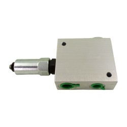 Réducteur   25l/mn bloc 3/8  RP 25 VU 38 40 à 180 bar (rég 150 bar)