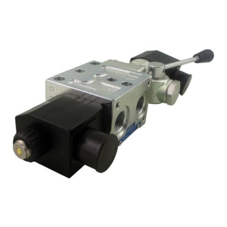 Emp. 4x3 30l/mnCFED1 Z B201 3/8 avec bobines 24vdc levier coté B