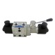 Emp. 4x3 30l/mnCFED1 Z B201 3/8 avec bobines 24vdc levier coté B
