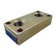 Emp. modulaire anti choc AB sur T 130 bar * G1/2