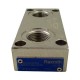 Emp. modulaire anti choc AB sur T 210 bar * G1/2