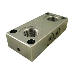 Emp. modulaire anti choc AB sur T 210 bar * G1/2