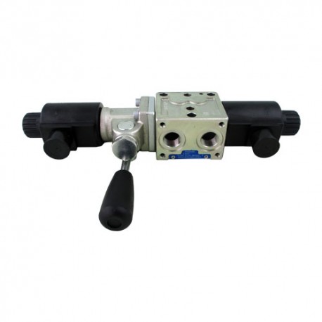 Emp. 4x3 50l/mn CF LS ED2 3/8'' B201 12DC C45 levier XA