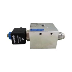 Plaque d'entrée 1/2 Pp 1/4 LP 80/250 bar - acier 24v avec secours 