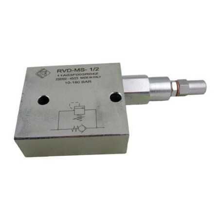 Valve de séquence 70l/mn 1/2 VS2C 10 à 180 bar acier