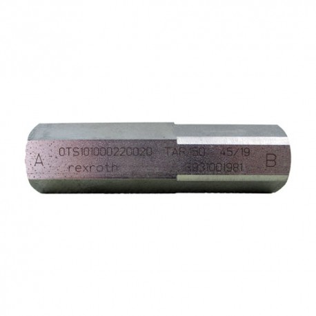Séquence 50l/mn 3/8 FF VSQ 20 LM 140 à 200 bar tarage à 150 bar