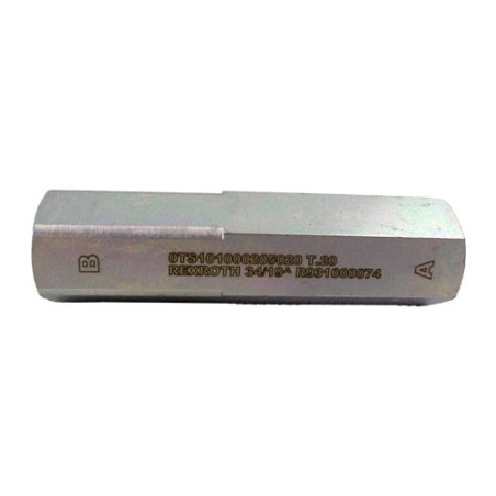 Séquence 50l/mn 3/8 FF VSQ 20 LM20 à 70 bar, tarage 20 bar 