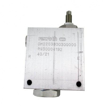 Flow regulator 2V 1/2 VRFC2 V 12 A screw adjustment