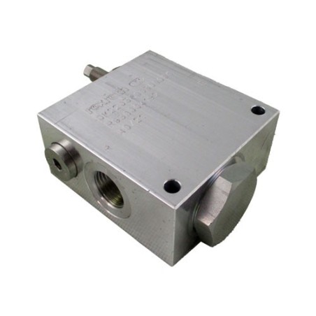 Flow regulator 2V 1/2 VRFC2 V 12 A screw adjustment