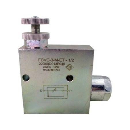 Régulateur 3V 1/2 FCVC3MET  80l/mn 350 bar
