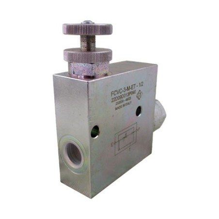 Régulateur 3V 1/2 FCVC3MET  80l/mn 350 bar