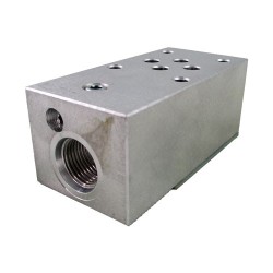 Cetop3 modulaire cartouche 2x2 sur P vers T - CA08A2N