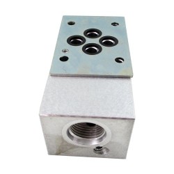 Cetop3 modulaire cartouche 2x2 sur P vers T - CA08A2N